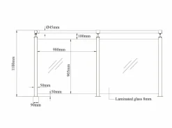 Aluminum - Glas