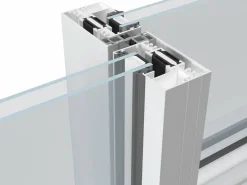 WG 100 Slimline 4-del Fasadparti